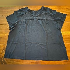 Catherines 3XL Navy Top